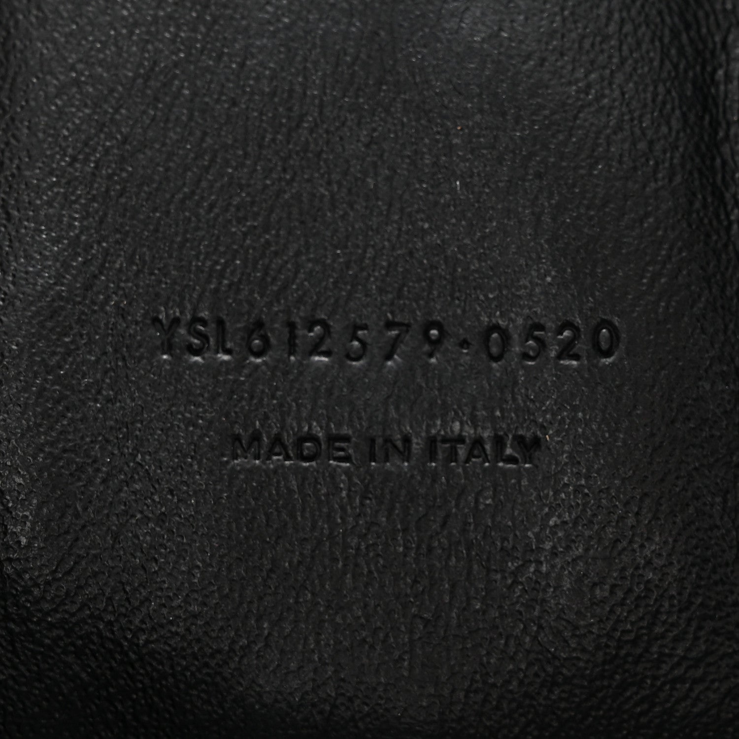 Saint Laurent Grain De Poudre Matelasse Monochrome Monogram Mini Lou Camera Bag Black 7 of 11