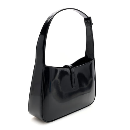 Saint Laurent Patent Le 5 A 7 Monochrome Hobo Black 3 of 9
