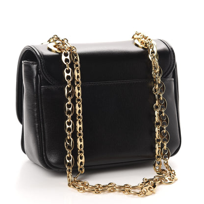 Gucci Azalea Calfskin Mini Marina Chain Shoulder Bag Black 4 of 10
