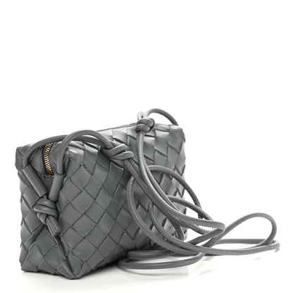 Bottega Veneta Nappa Intrecciato Mini Loop Camera Bag Thunder 3 of 9