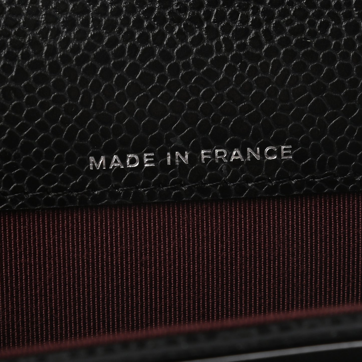 Caviar Quilted Flap Card Holder Wallet Black