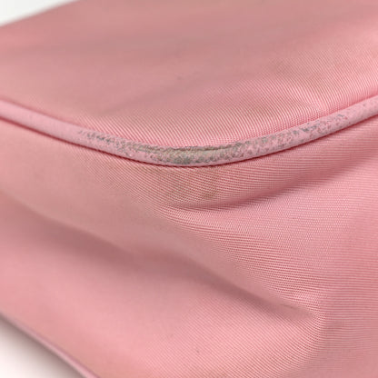 Prada Re-Nylon Saffiano Mini Re-Edition 2005 Bag Rosa 10 of 17