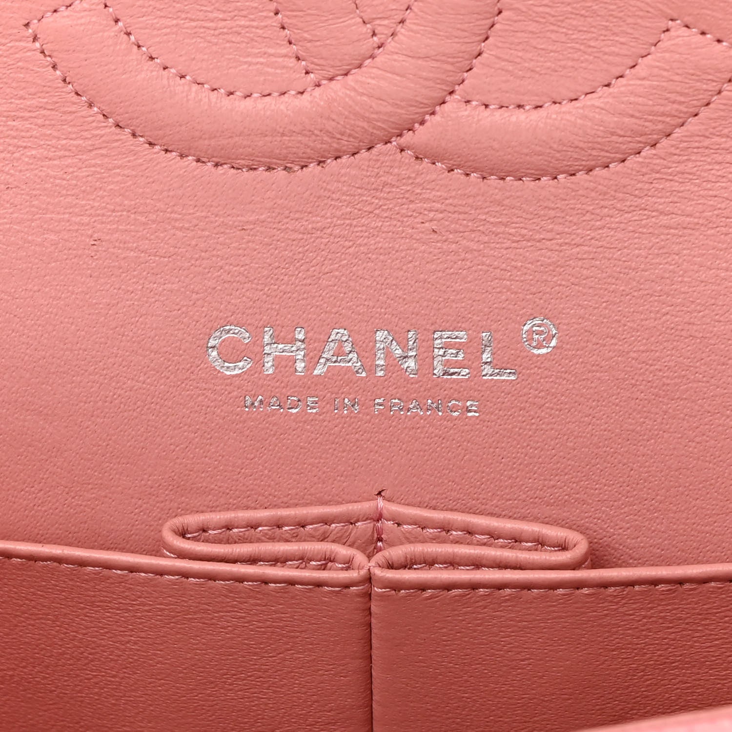 Chanel Caviar Quilted Medium Double Flap Light Pink 6 of 15