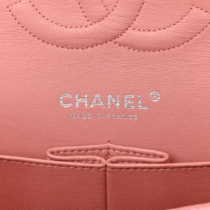 Chanel Caviar Quilted Medium Double Flap Light Pink 6 of 15