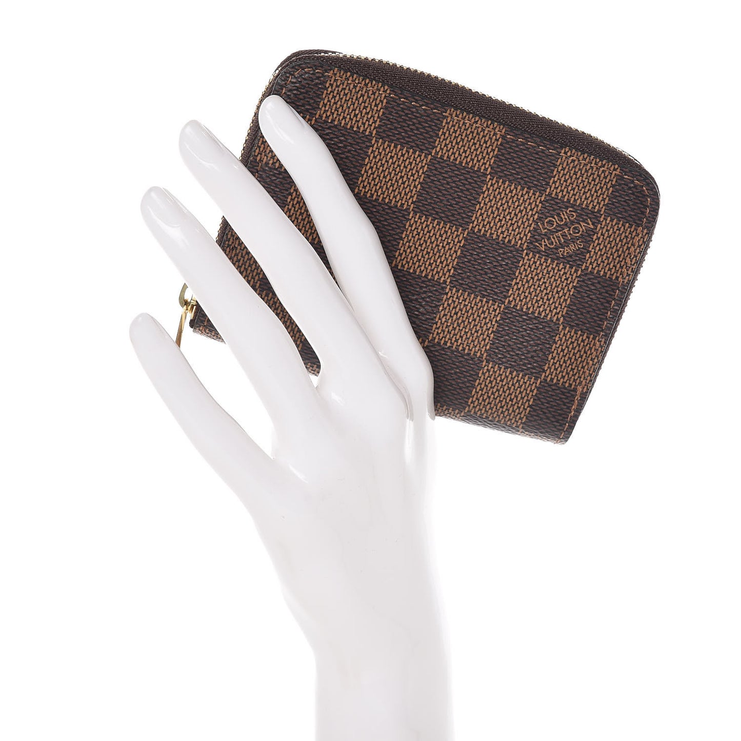 Damier Ebene Zippy Coin Purse
