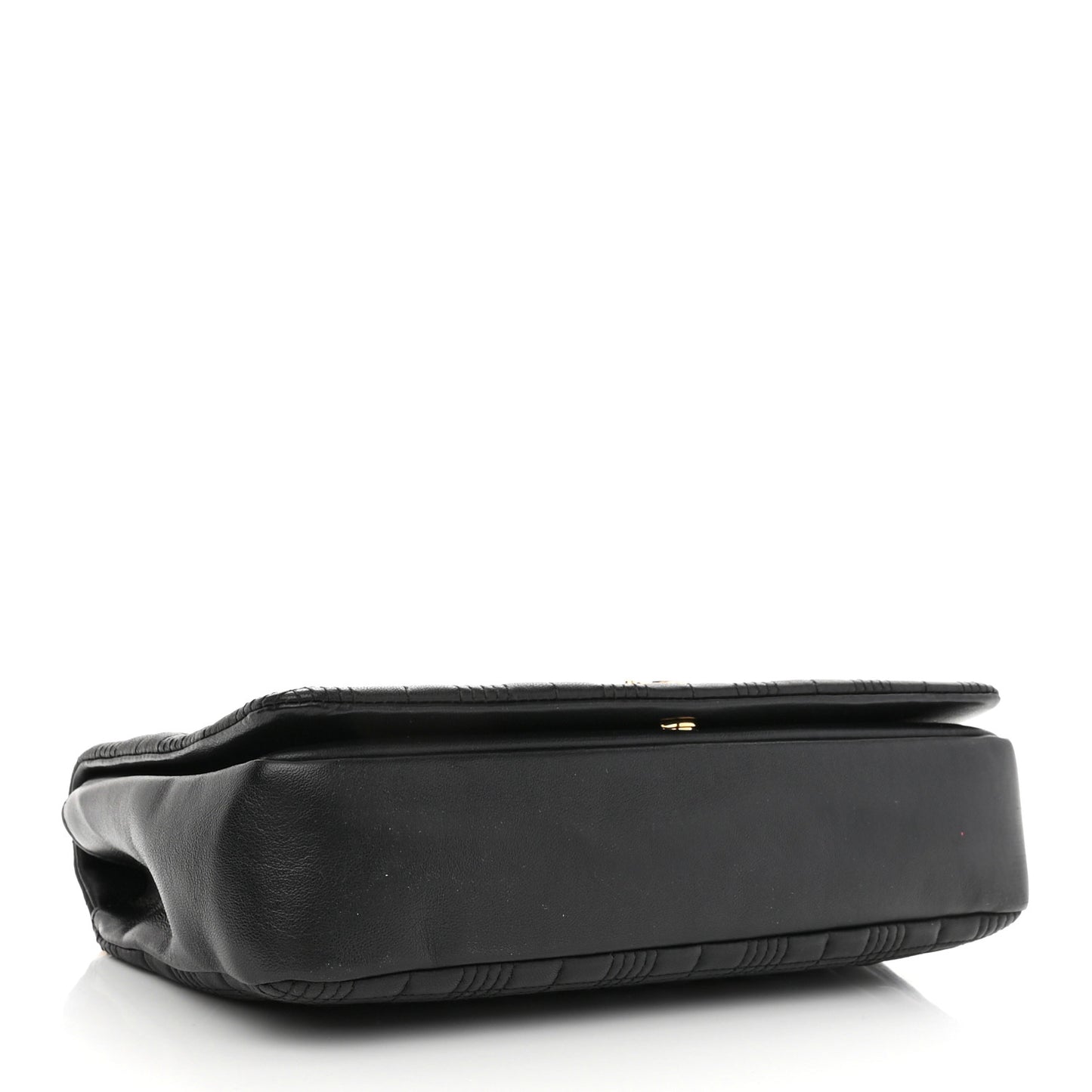 Lambskin Quilted Medium Lola Bag Black