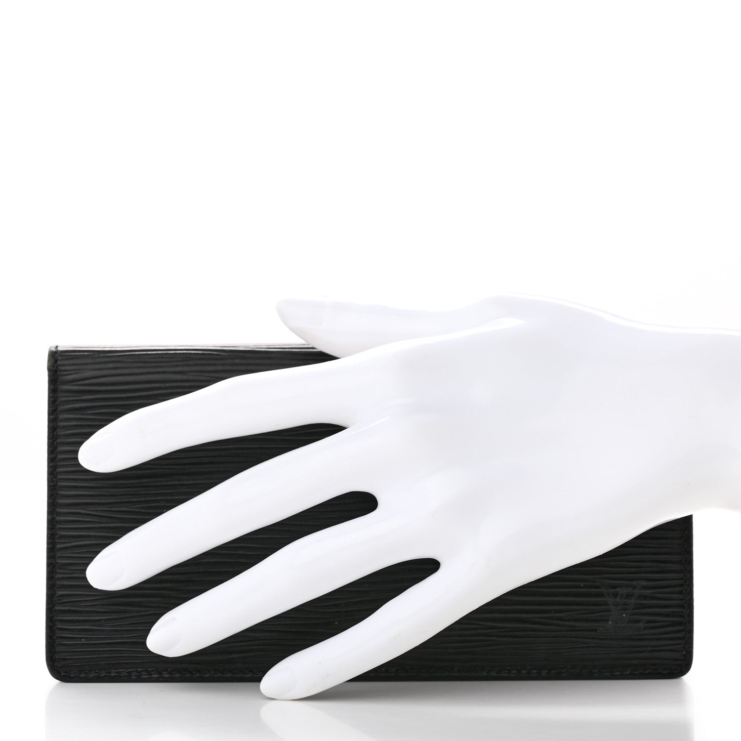 Louis Vuitton Epi Checkbook Cover Black 2 of 12