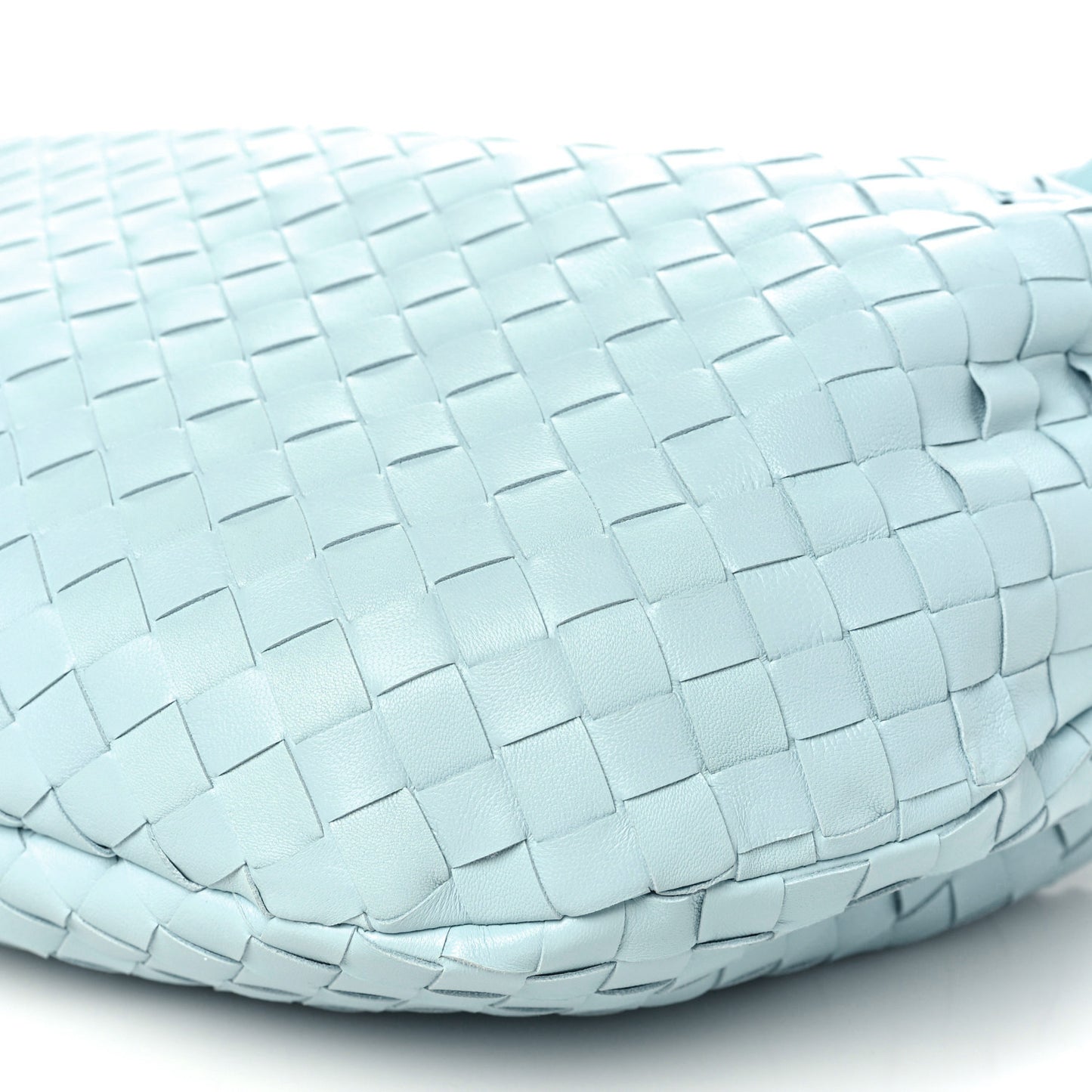 Nappa Intrecciato Small Jodie Teal Washed
