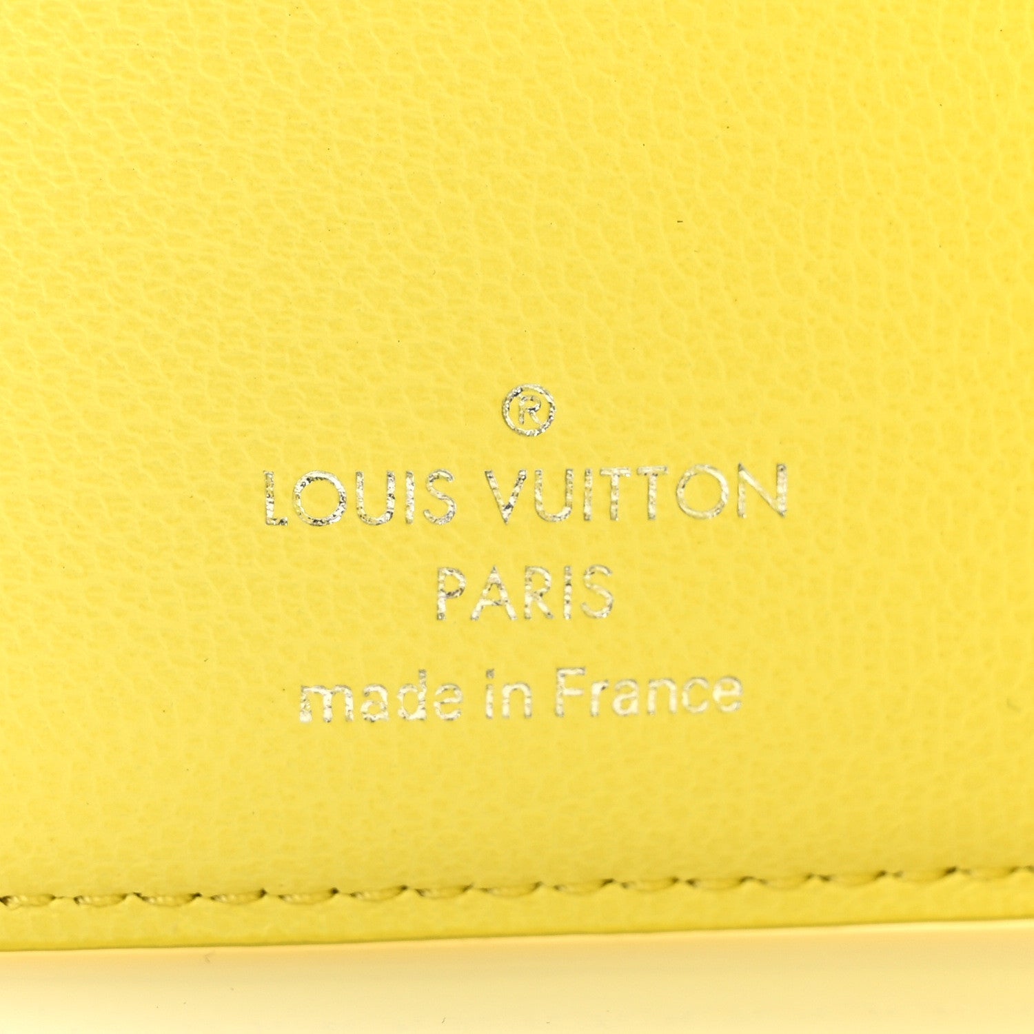 Louis Vuitton Lambskin Embossed Monogram Lou Coussin Wallet Yellow 6 of 6
