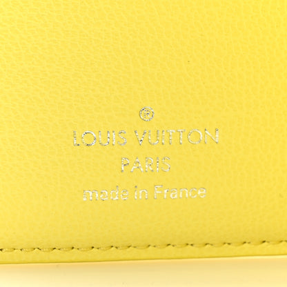 Louis Vuitton Lambskin Embossed Monogram Lou Coussin Wallet Yellow 6 of 6