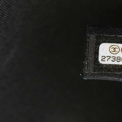 Chanel Bullskin Stitched Medium Shopping Bag Black 7 of 11