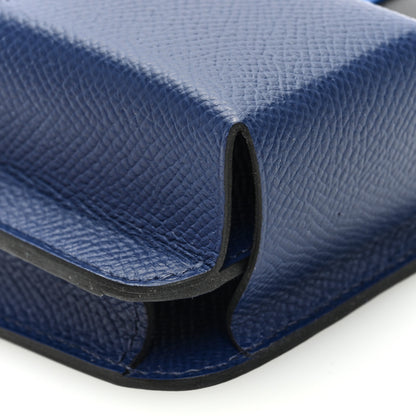Hermes Epsom Hermesway Phone Case Bleu Saphir Bleu France Black 9 of 11