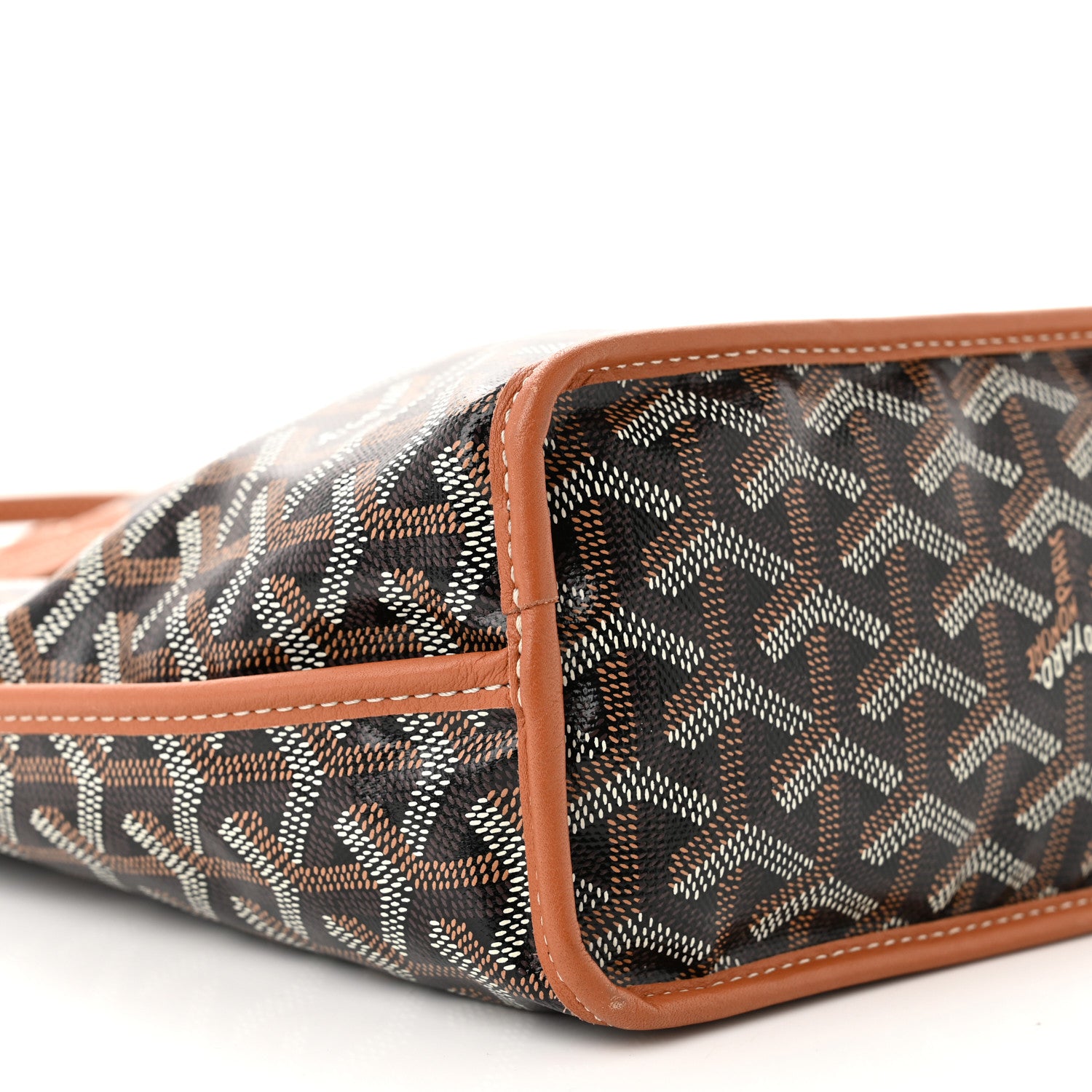 Goyard Goyardine Reversible Mini Anjou Black Gold 10 of 11