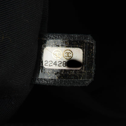 Chanel Calfskin Chevron Quilted Small Urban Spirit Backpack Black 7 of 7