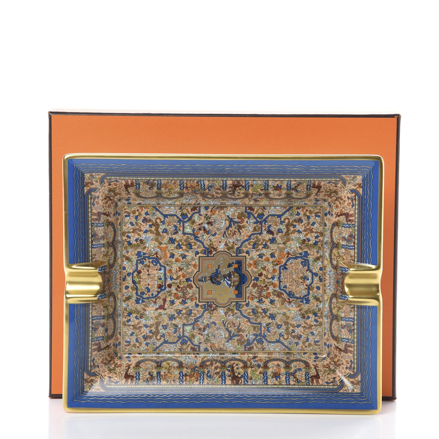 Porcelain Les Jardins D'Armenie Ashtray