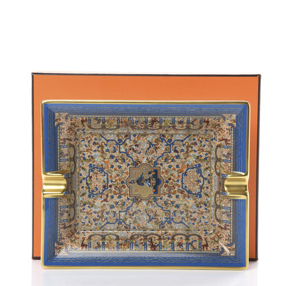Hermes Porcelain Les Jardins D'Armenie Ashtray 7 of 7