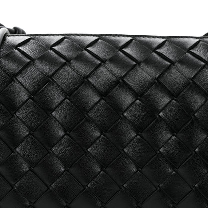 Bottega Veneta Nappa Intrecciato Mini Loop Camera Bag Black 7 of 9
