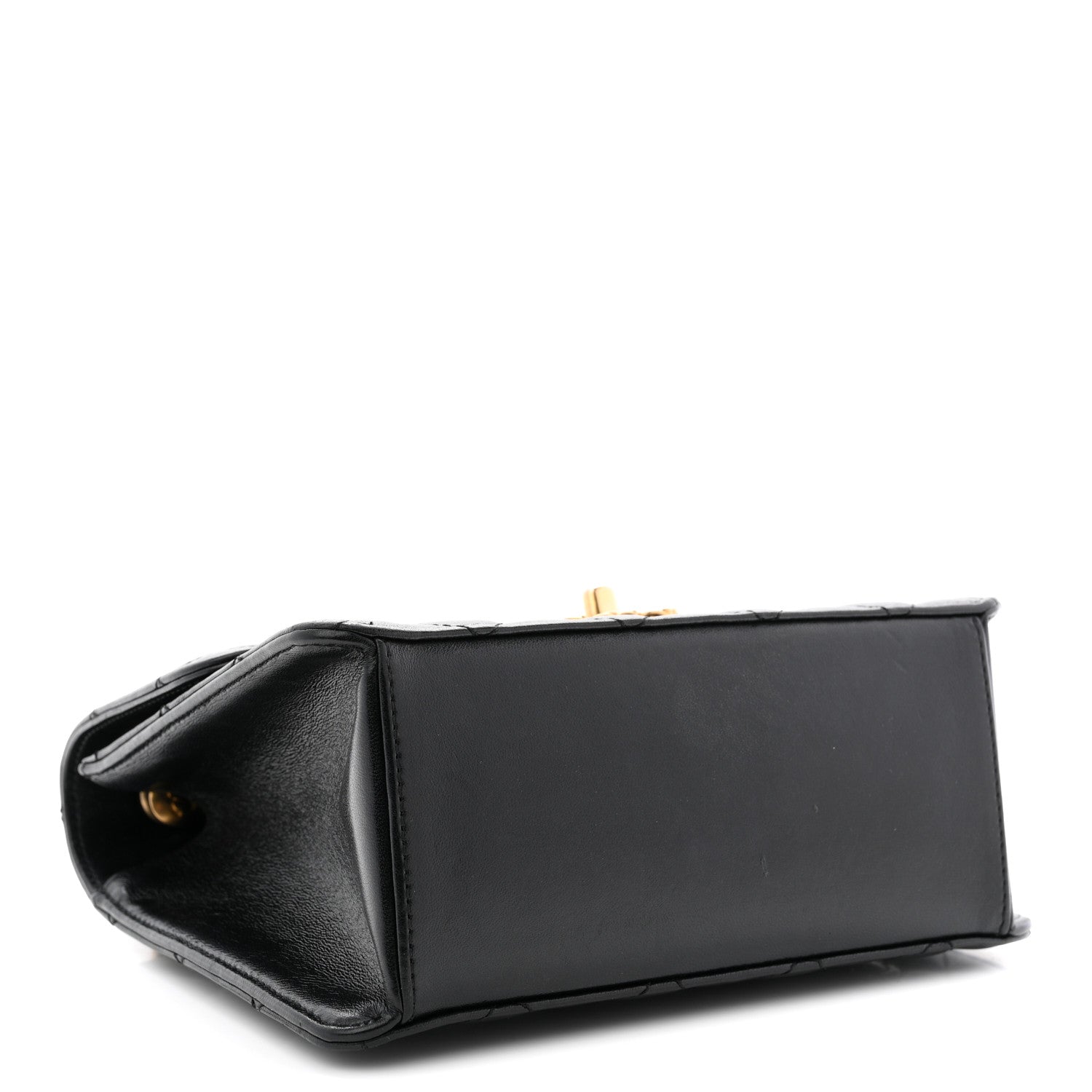 Chanel Lambskin Quilted CC Logo Mini Flap Black 4 of 13