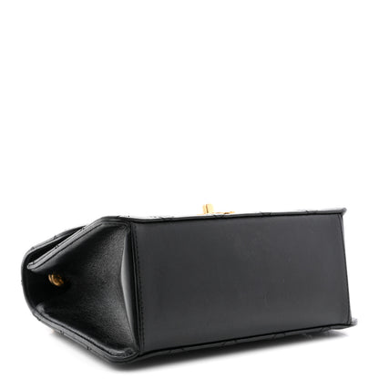 Chanel Lambskin Quilted CC Logo Mini Flap Black 4 of 13