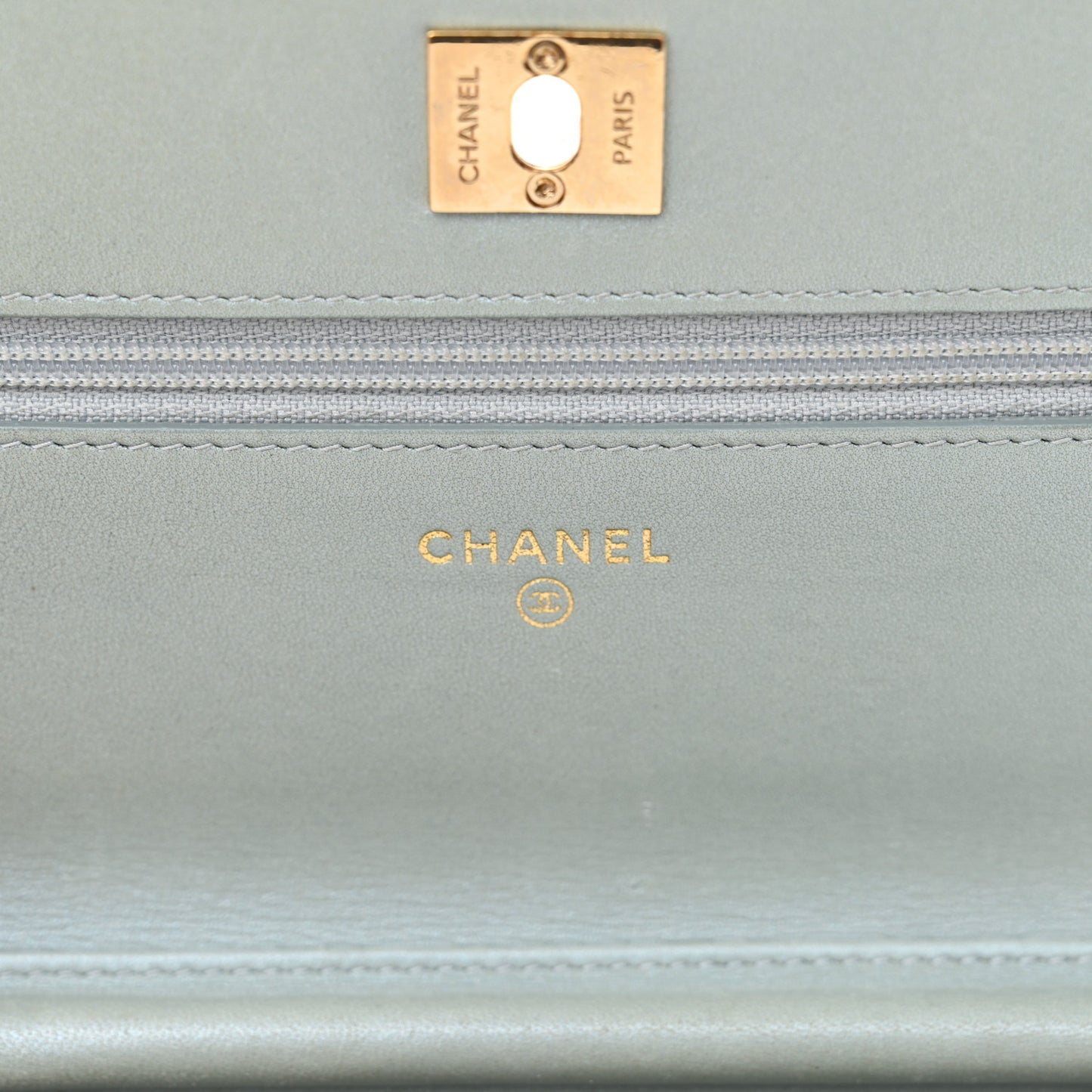 Lizard Wallet on Chain WOC Light Grey