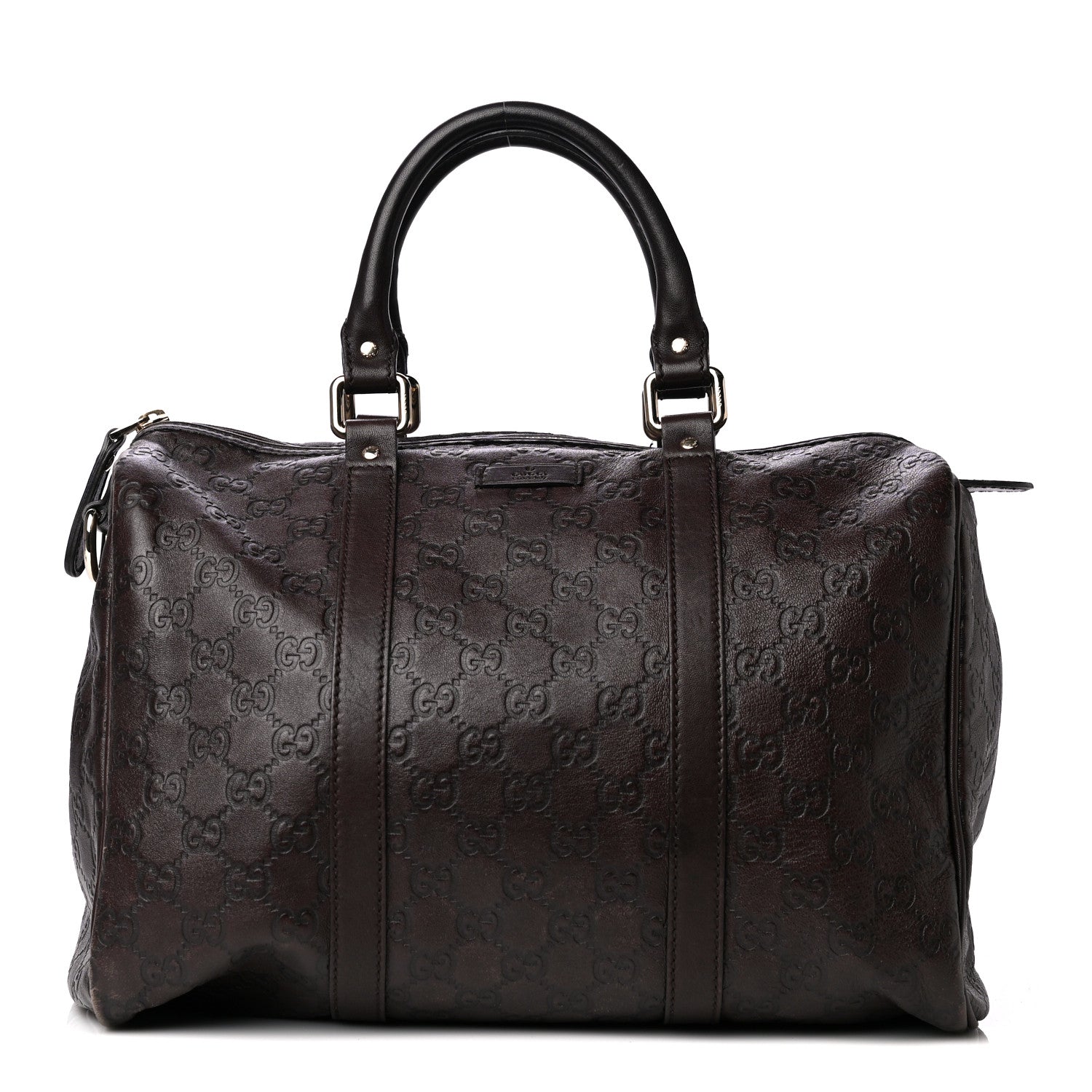 Gucci Guccissima Medium Joy Boston Dark Brown 1 of 4