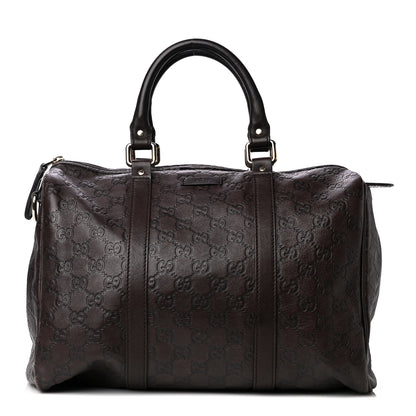 Gucci Guccissima Medium Joy Boston Dark Brown 1 of 4