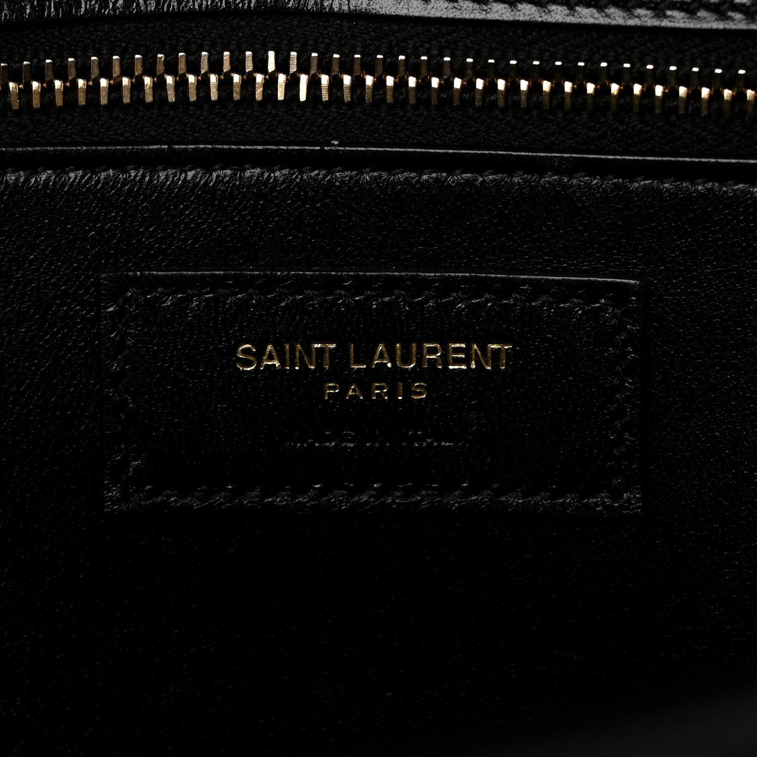 Saint Laurent Smooth Calfskin Manhattan Top Handle Black 6 of 11