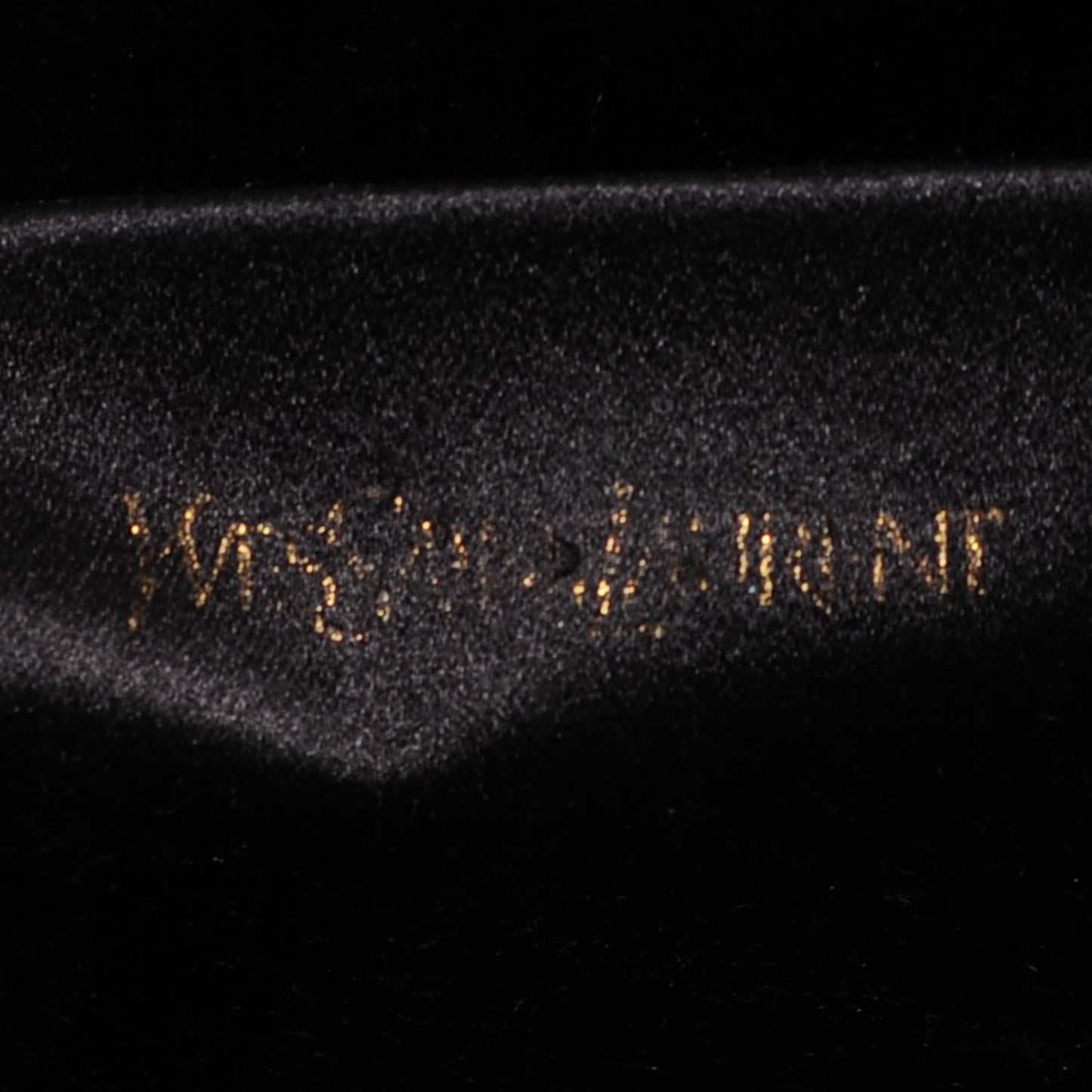 Textured Patent Monogram Large Belle De Jour Clutch Black