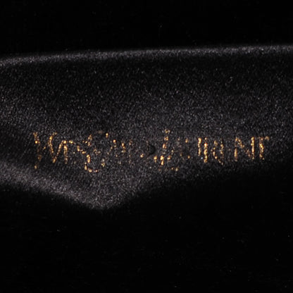 Saint Laurent Textured Patent Monogram Large Belle De Jour Clutch Black 7 of 7