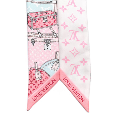 Louis Vuitton Silk Monogram Let's Go BB Bandeau Pink 2 of 3