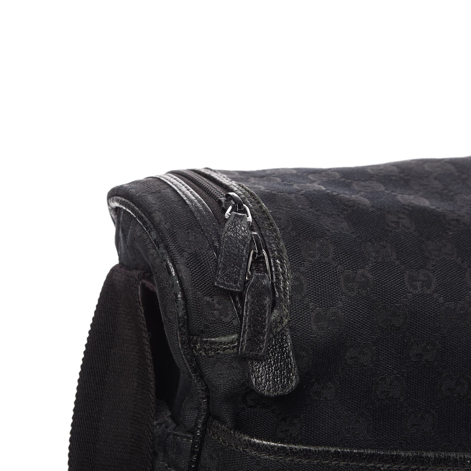 Gucci Monogram Large Diaper Bag Black 19 of 22