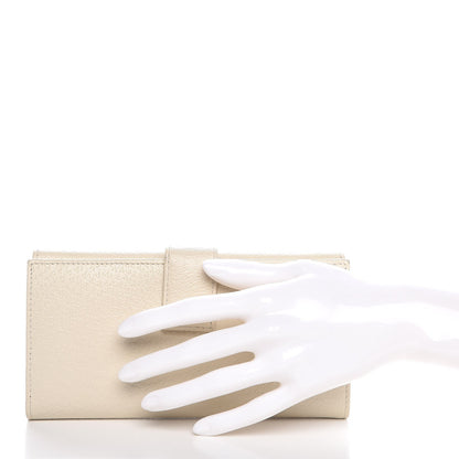Gucci Calfskin Studded Soho Continental Wallet White 2 of 26