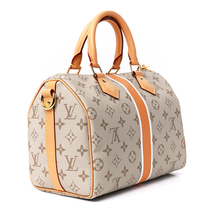 Louis Vuitton Monopaname Speedy Bandouliere 25 Beige Ocher 3 of 10