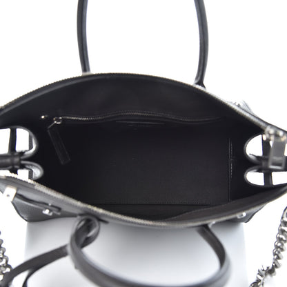 Saint Laurent Grained Calfskin Baby Supple Sac De Jour Asphalt 5 of 10