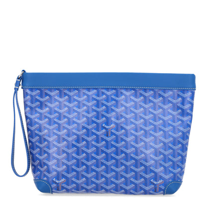 Goyard Goyardine Conti Pouch Sky Blue 1 of 9