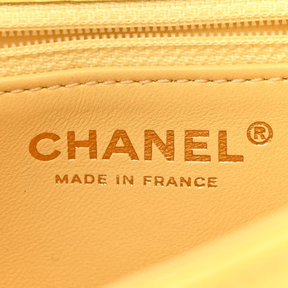 Chanel Caviar Quilted Mini Sweet Classic Flap Yellow 6 of 11