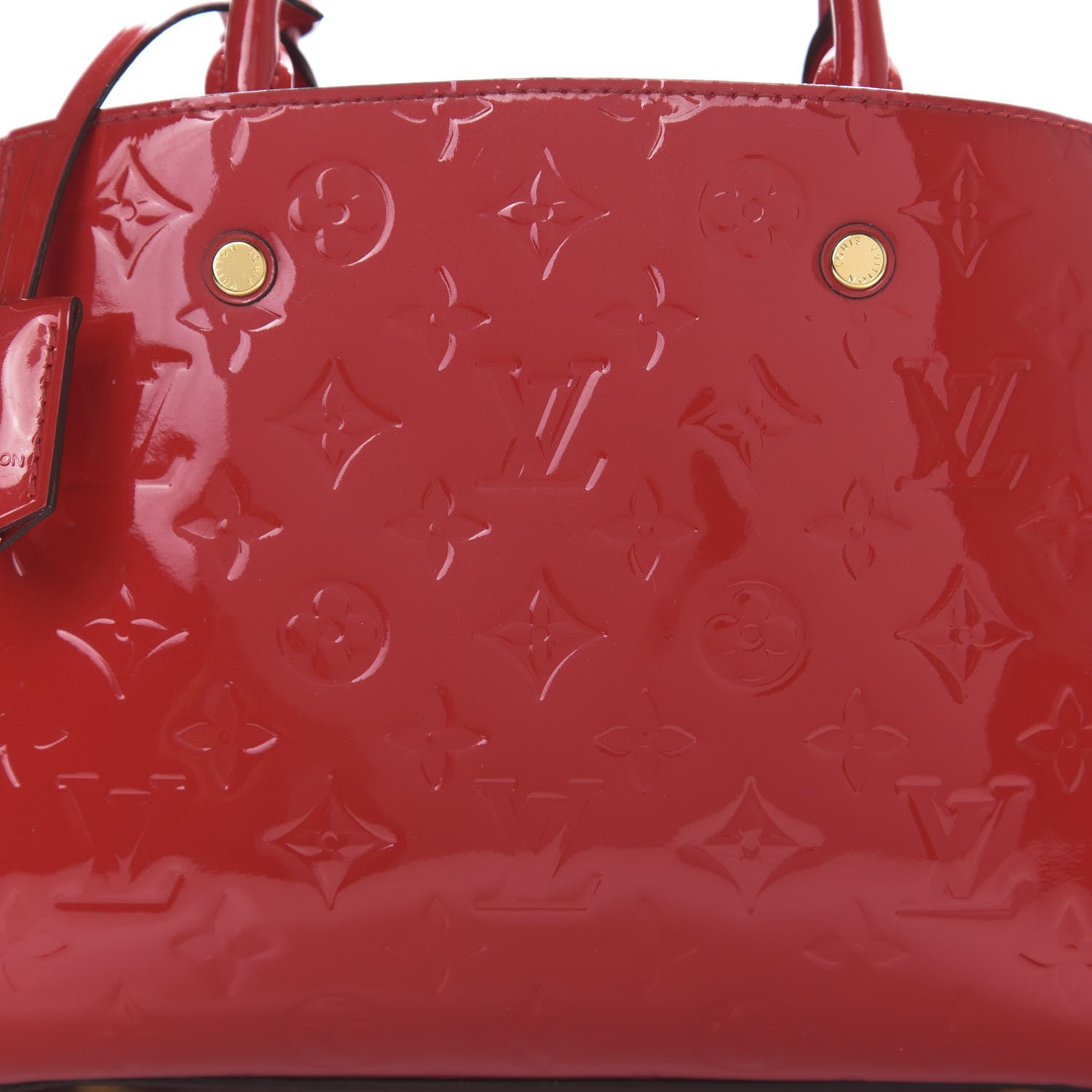 Louis Vuitton Vernis Montaigne BB Cherry 8 of 9