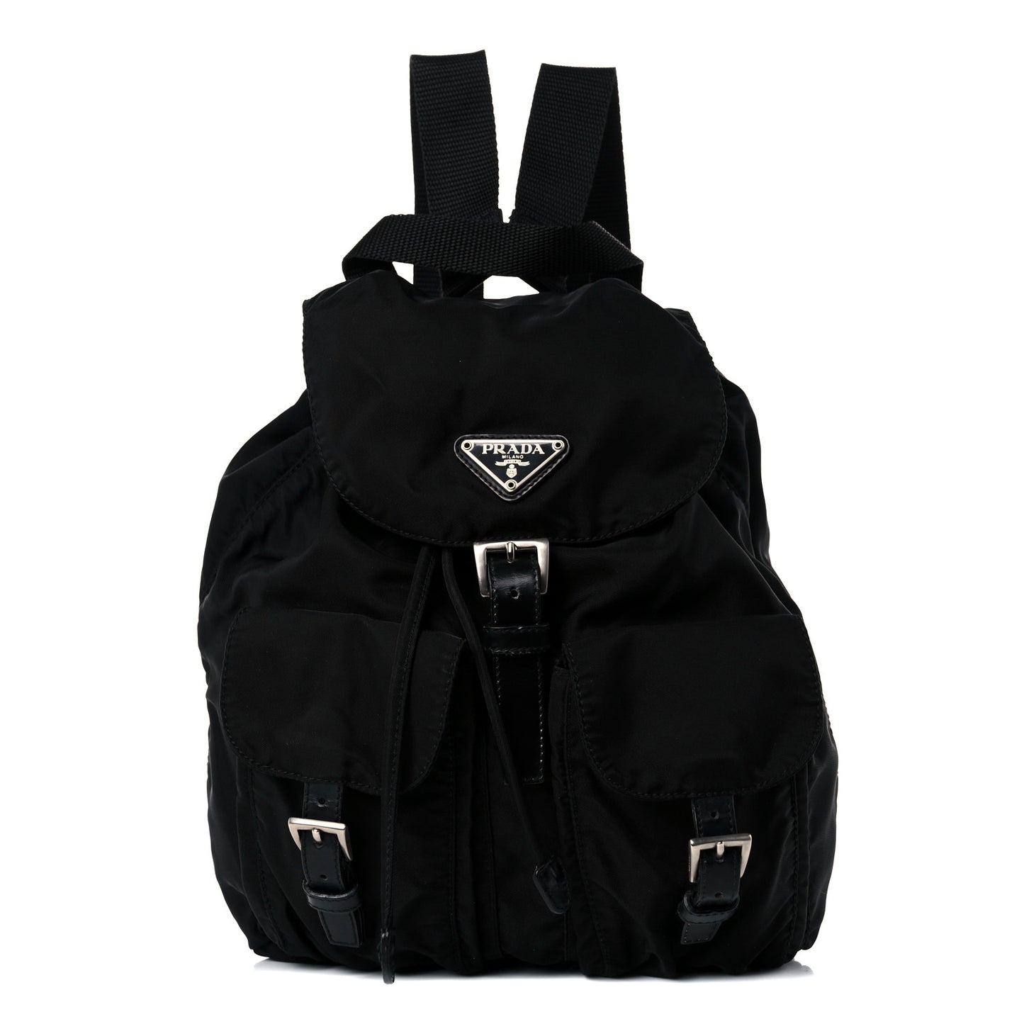 Tessuto Nylon Vela Small Backpack Black