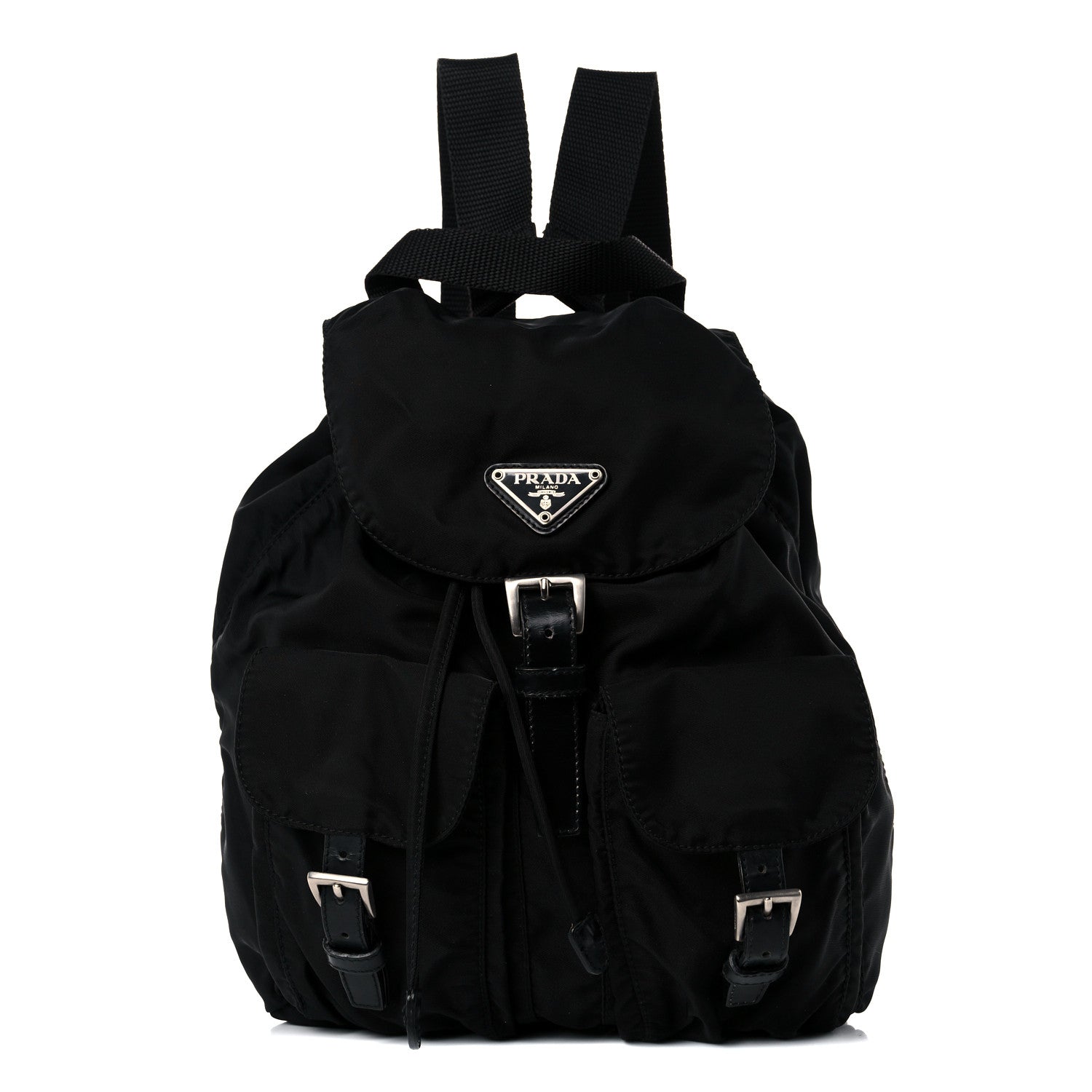 Prada Tessuto Nylon Vela Small Backpack Black 1 of 13