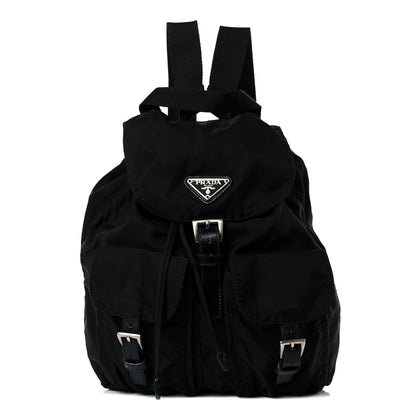 Prada Tessuto Nylon Vela Small Backpack Black 1 of 13