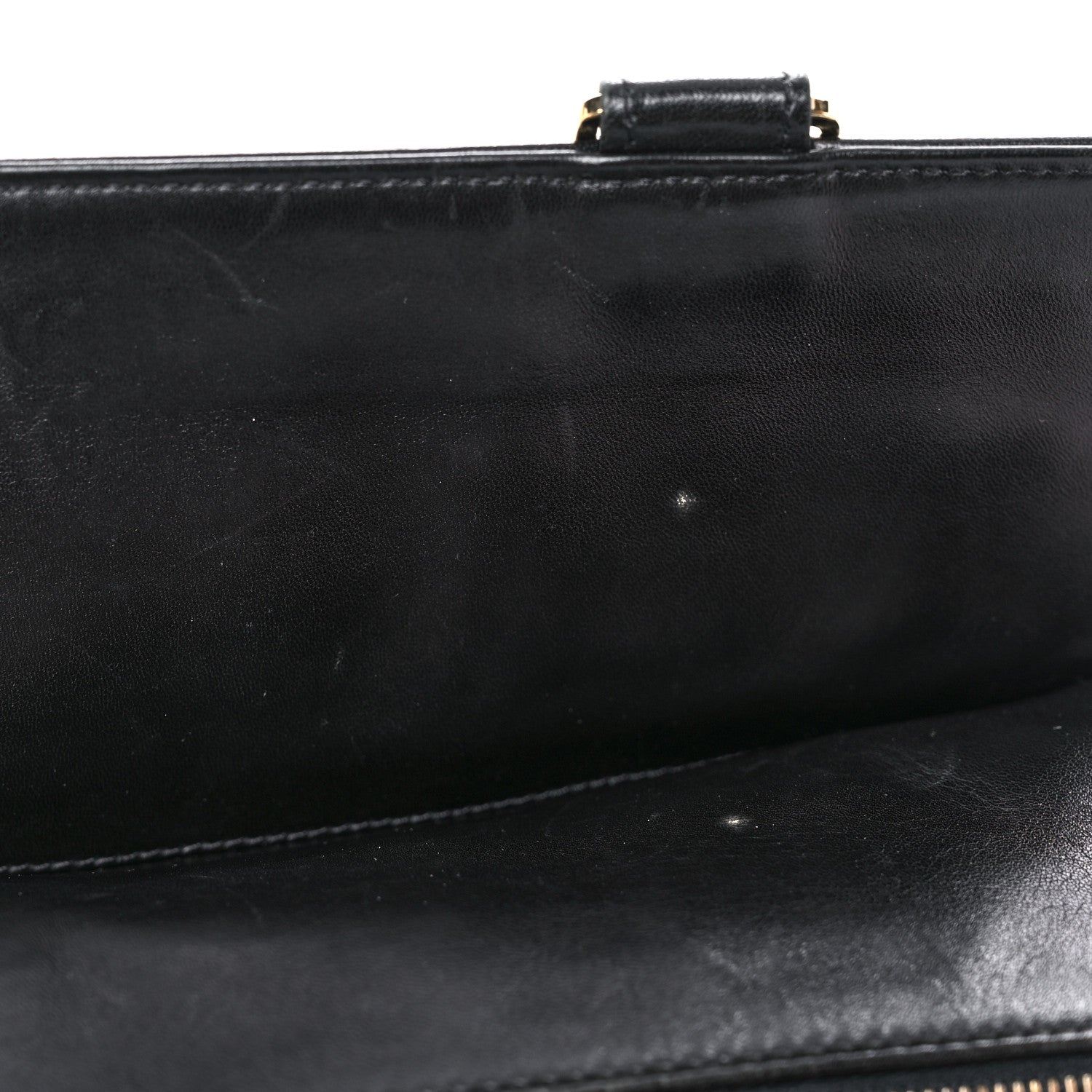 Chanel Lambskin Chocolate Bar Quilted Bag Black 15 of 24