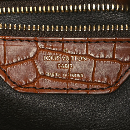 Louis Vuitton Monogram Alligator Trim Mahina XL 6 of 9