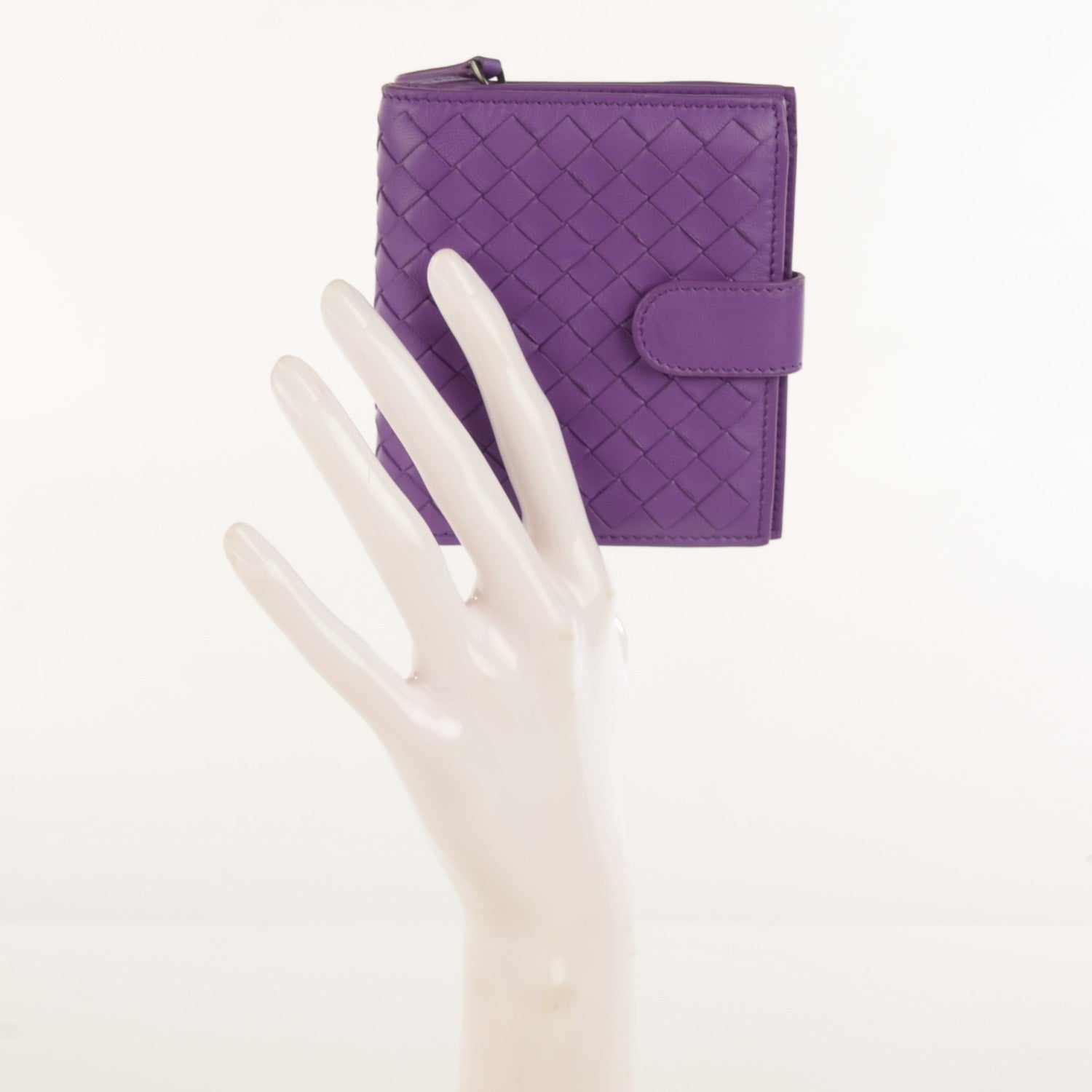 Bottega Veneta Nappa Intrecciato Mini Wallet Byzantine 2 of 9
