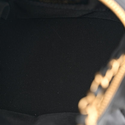 Chanel Lambskin Quilted Small Perfect Meeting Hobo Black 5 of 10