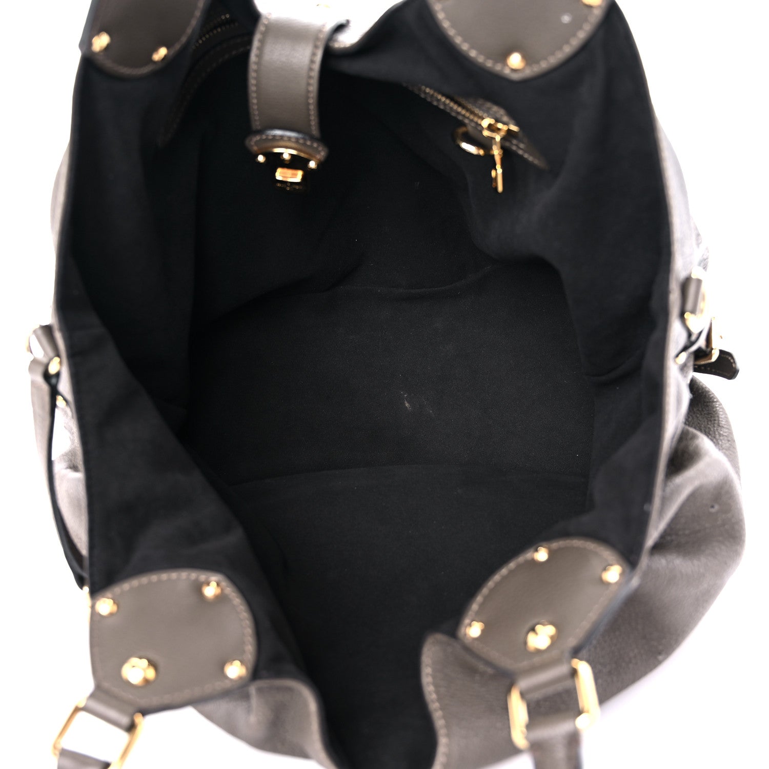 Louis Vuitton Mahina L Elephant Gris 5 of 13