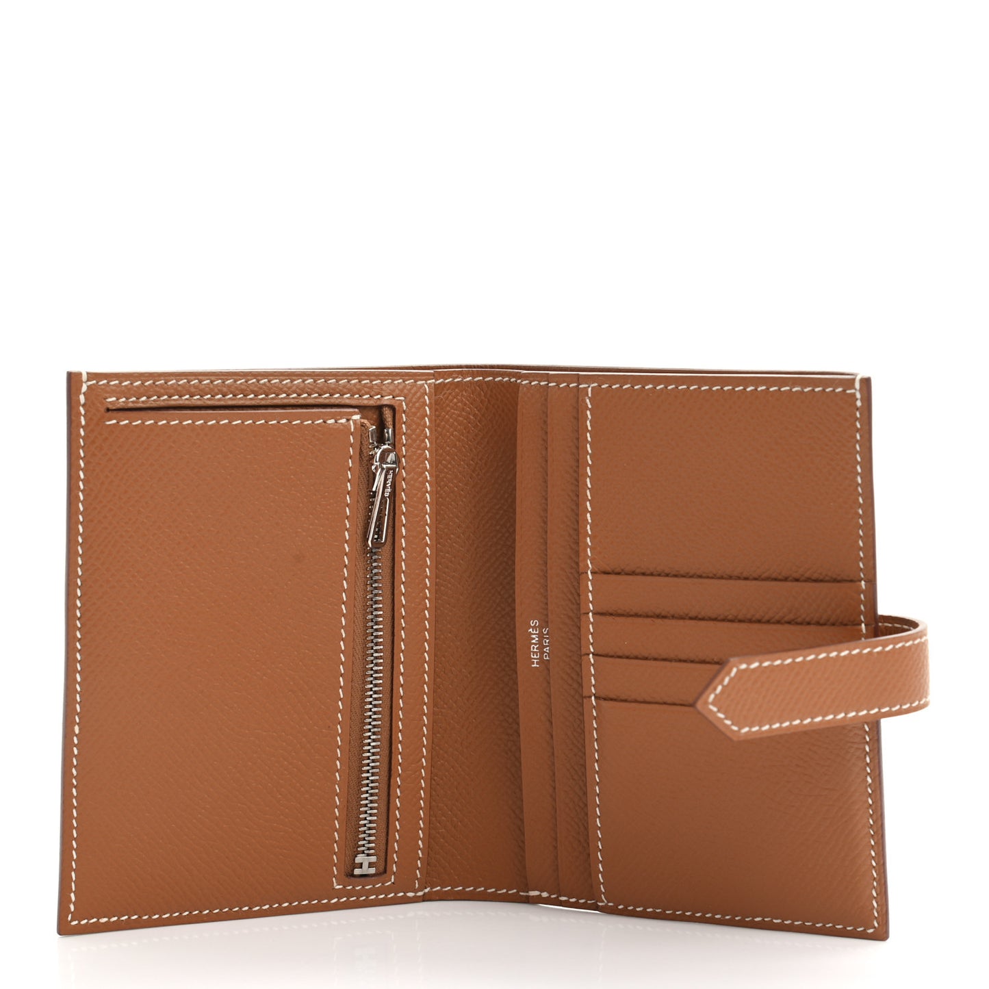 Epsom Bearn Compact Wallet Gold