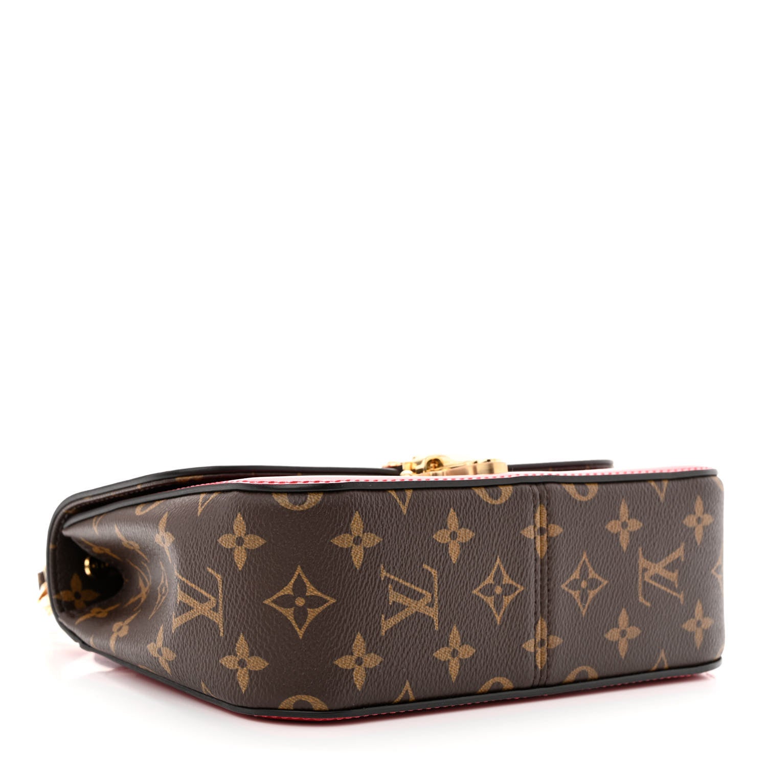 Louis Vuitton Patent Calfskin Monogram Cherrywood BB Scarlet 4 of 13