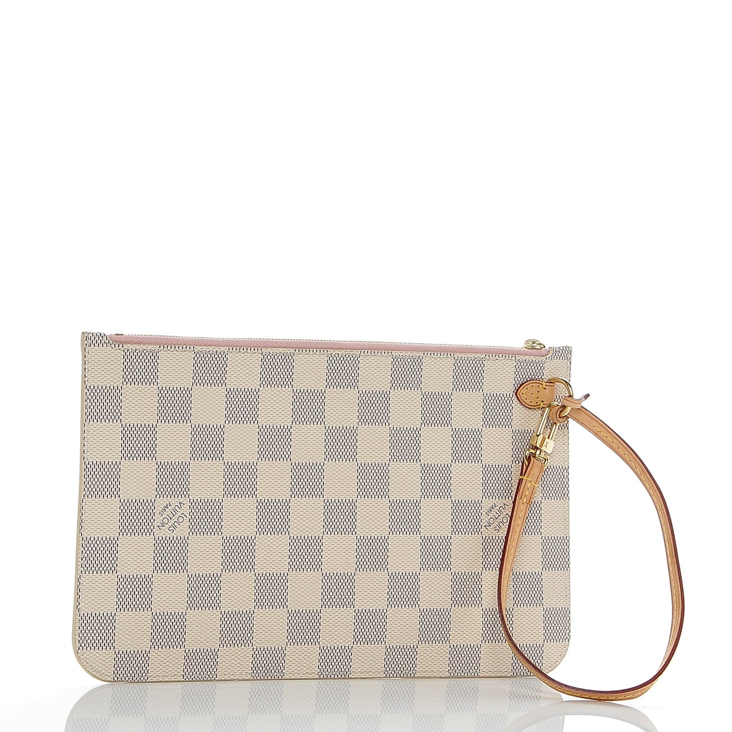 Damier Azur Neverfull MM GM Pochette Rose Ballerine