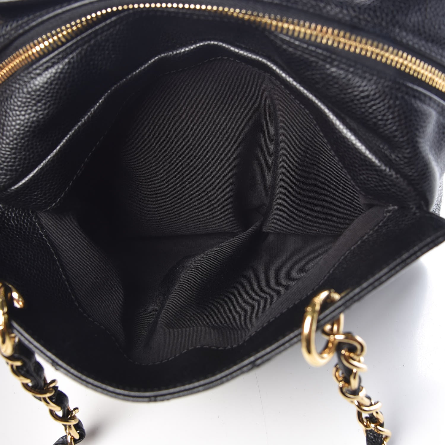 Chanel Caviar Quilted Petit Timeless Tote PTT Black 6 of 11