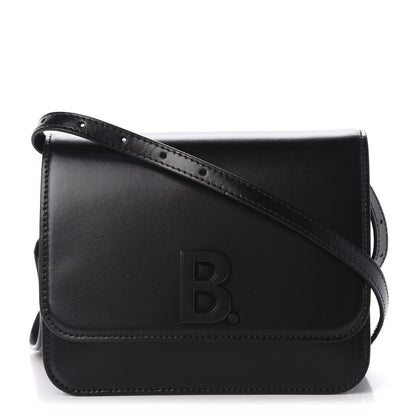 Balenciaga Shiny Box Calfskin Small B Bag Black 1 of 11